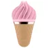 Satisfyer Sweet Treat - klitorisvibrator med rotation - genopladelig - pink/brun