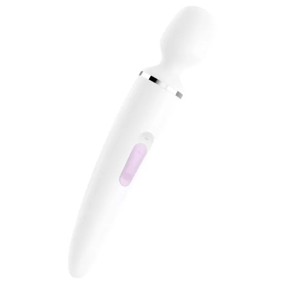 Satisfyer Wand-er Woman - vandtæt massagevibrator (hvid)