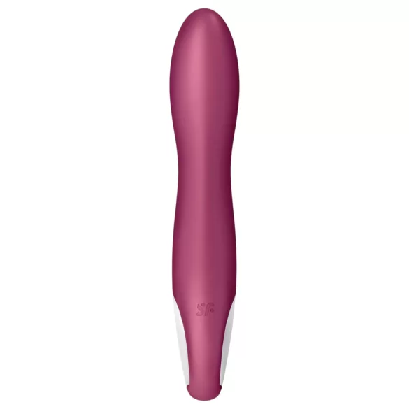 Satisfyer Big Heat - G-punktsvibrator med varme - genopladelig - rød