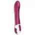 Satisfyer Big Heat - G-punktsvibrator med varme - genopladelig - rød