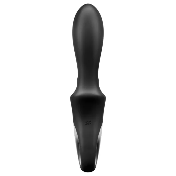 Satisfyer Heat Climax+ - App-styret opvarmet analvibrator (sort)