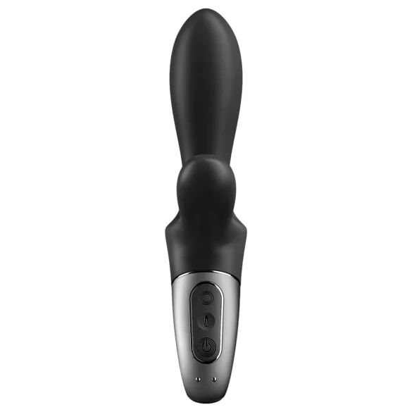 Satisfyer Heat Climax+ - App-styret opvarmet analvibrator (sort)
