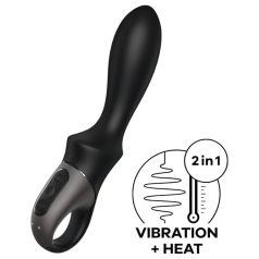 Satisfyer Heat Climax - anal vibrator med varme - sort