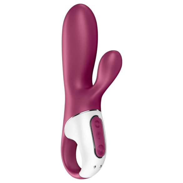 Satisfyer Hot Bunny - klitorisvibrator med varmefunktion - rød