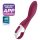 Satisfyer Heated Thrill - opvarmet vibrator - rød