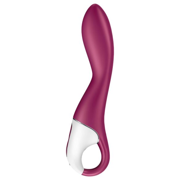 Satisfyer Heated Thrill - opvarmet vibrator - rød