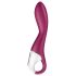 Satisfyer Heated Thrill - opvarmet vibrator - rød