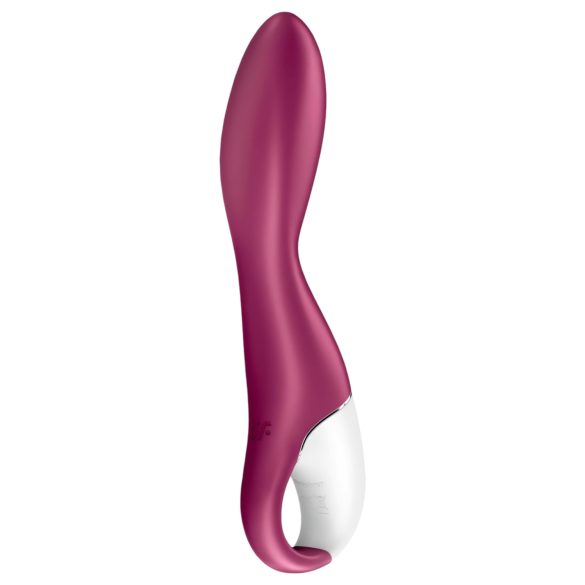 Satisfyer Heated Thrill - opvarmet vibrator - rød