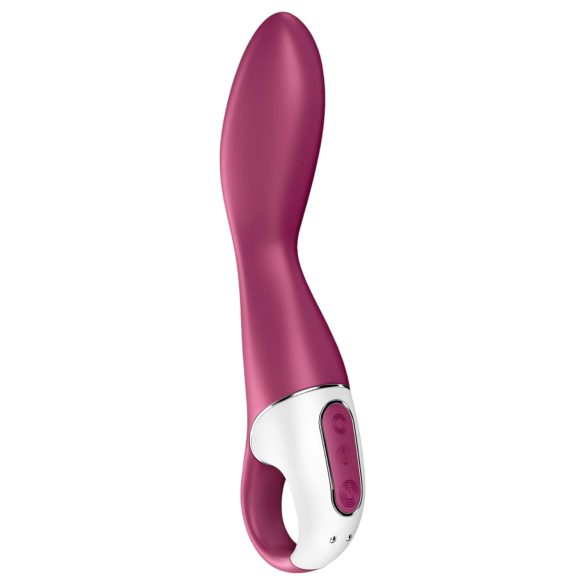Satisfyer Heated Thrill - opvarmet vibrator - rød