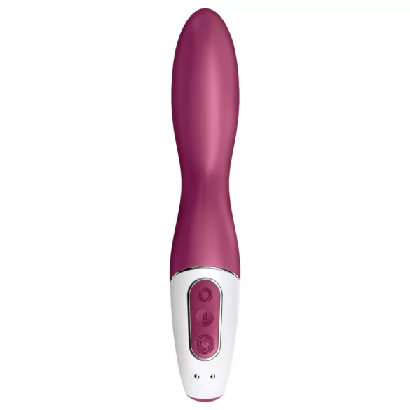 Satisfyer Heated Thrill - opvarmet vibrator - rød