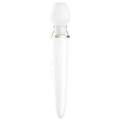   Satisfyer Double Wand-er - massage vibrator - fleksibel - hvid