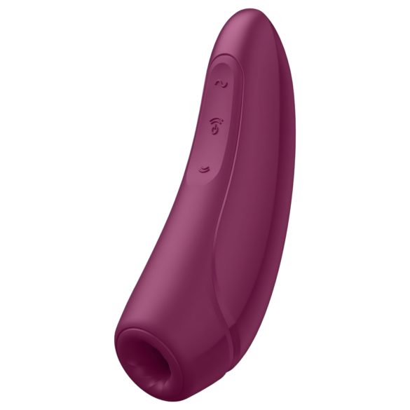 Satisfyer Curvy 1+ - smart luftbølger klitoris stimulator (rød)
