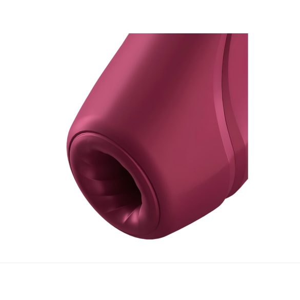 Satisfyer Curvy 1+ - smart luftbølger klitoris stimulator (rød)