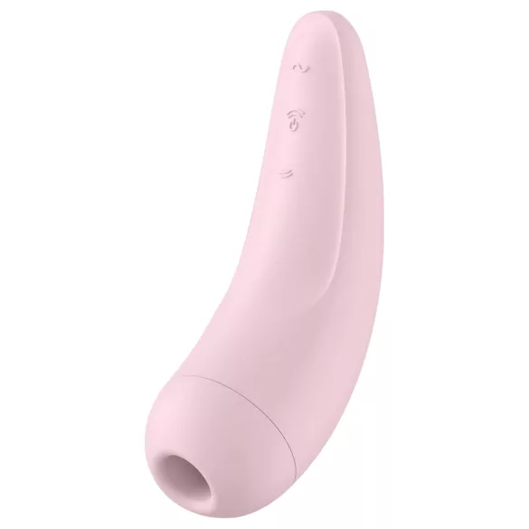 Satisfyer Curvy 2+ - App‑styret luftbølge‑klitorisstimulator (pink)