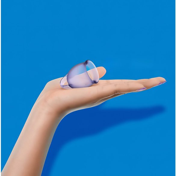 Satisfyer - menstruationskop sæt - silikone - lilla