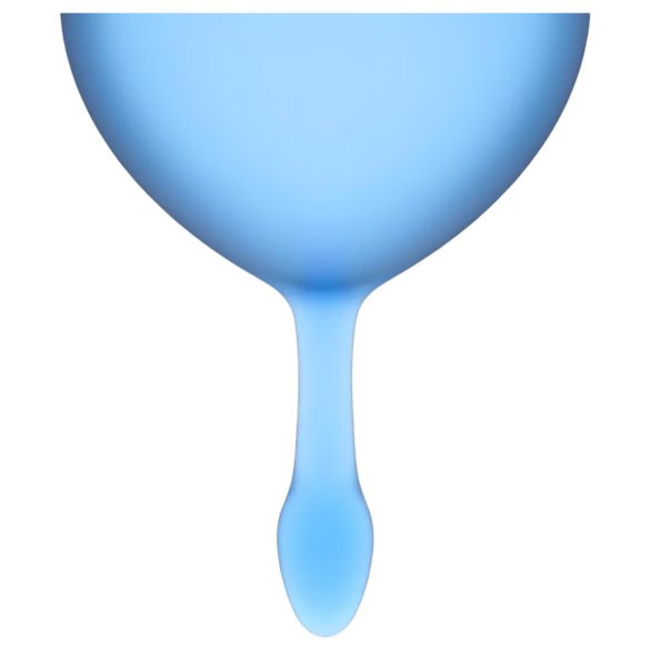 Satisfyer Feel Good - menstruationskop sæt (blå) - 2 stk