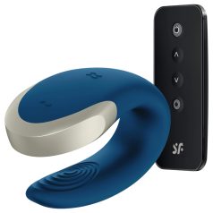 Satisfyer - parvibrator med app-styring - blå