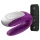 Satisfyer Double Fun - App-styret parvibrator (lilla)