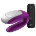 Satisfyer Double Fun - App-styret parvibrator (lilla)