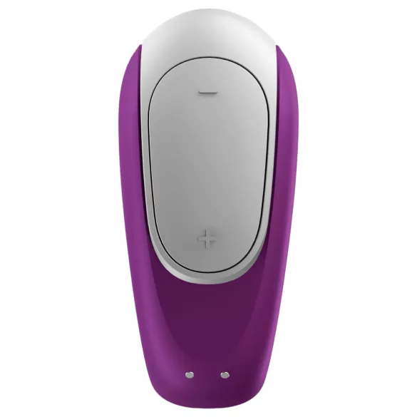 Satisfyer Double Fun - App-styret parvibrator (lilla)