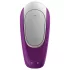 Satisfyer Double Fun - App-styret parvibrator (lilla)
