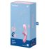Satisfyer Hot Lover - klitorisvibrator med varme - pink