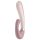 Satisfyer Heat Wave - rabbit vibrator med varmefunktion - silikone - beige