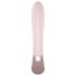 Satisfyer Heat Wave - rabbit vibrator med varmefunktion - silikone - beige