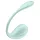Satisfyer Smooth Petal - bærbart app-styret vibrerende æg (grøn)