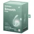Satisfyer Smooth Petal - bærbart app-styret vibrerende æg (grøn)