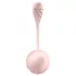 Satisfyer Ribbed Petal - bærbart trådløst vibrerende æg (pink)