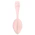 Satisfyer Ribbed Petal - bærbart trådløst vibrerende æg (pink)