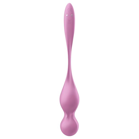 Satisfyer Love Birds 1 - bækkenbundskugle med vibrator - pink
