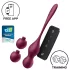Satisfyer Love Birds Vary - App-styret vibrerende geishakugle (rød)
