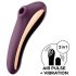 Satisfyer Dual Kiss - 2i1 vibrator - vaginal og klitoris - lilla