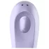 Satisfyer Dual Pleasure - lufttryksvibrator med vibration - lilla