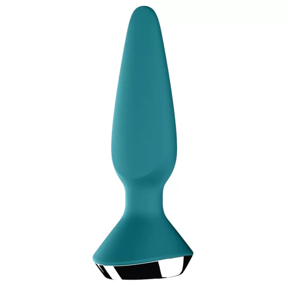 Satisfyer Plug-ilicious 1 - App-styret analvibrator (grøn)