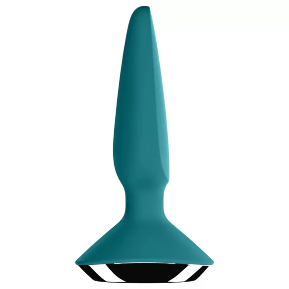Satisfyer Plug-ilicious 1 - App-styret analvibrator (grøn)