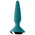 Satisfyer Plug-ilicious 1 - App-styret analvibrator (grøn)