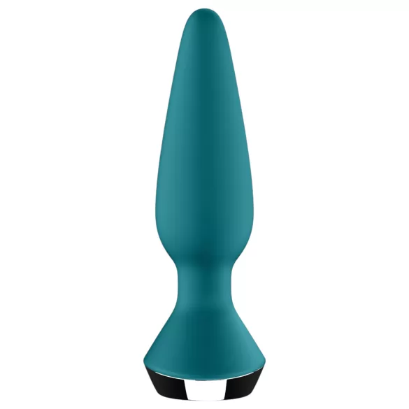 Satisfyer Plug-ilicious 1 - App-styret analvibrator (grøn)