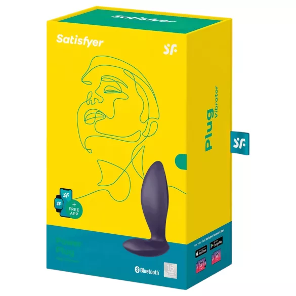 Satisfyer - analvibrator med appstyring - lilla