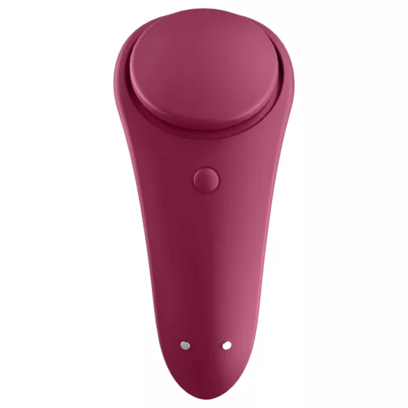 Satisfyer Sexy Secret - App-styret trussevibrator (rød)