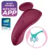 Satisfyer Sexy Secret - App-styret trussevibrator (rød)