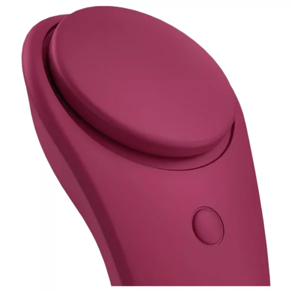 Satisfyer Sexy Secret - App-styret trussevibrator (rød)