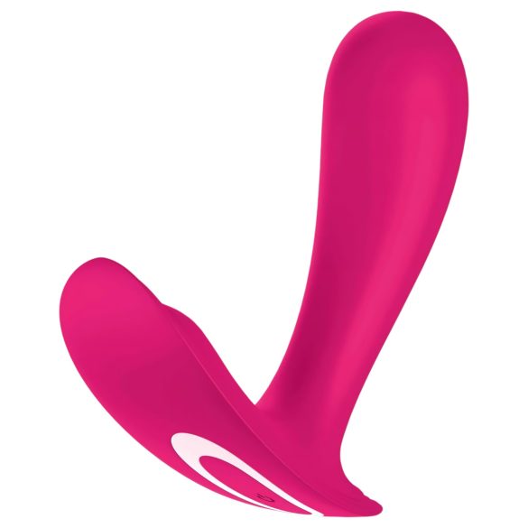 Satisfyer Top Secret - vibrator med 2 motorer - smart - pink