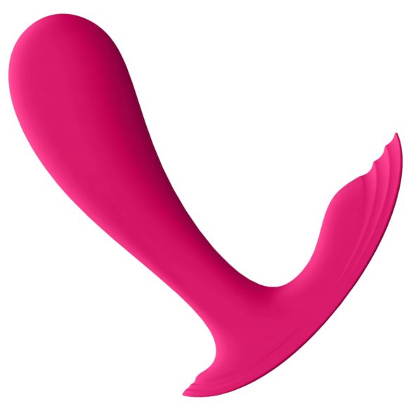 Satisfyer Top Secret - vibrator med 2 motorer - smart - pink