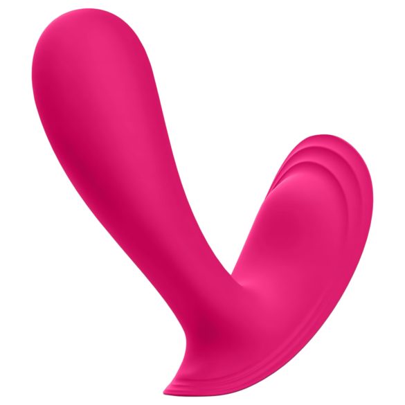 Satisfyer Top Secret - vibrator med 2 motorer - smart - pink