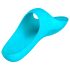 Satisfyer Teaser - genopladelig vandtæt finger-vibrator (turkis)