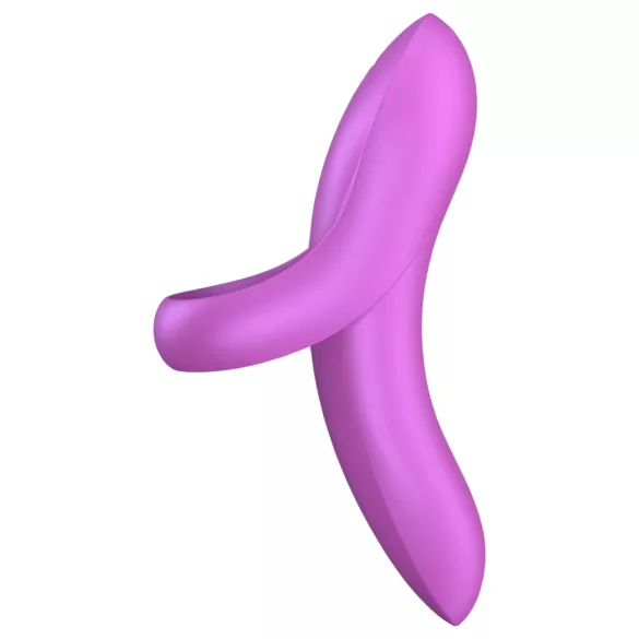 Satisfyer Bold Lover - finger vibrator - genopladelig vandtæt - pink