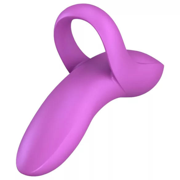 Satisfyer Bold Lover - finger vibrator - genopladelig vandtæt - pink